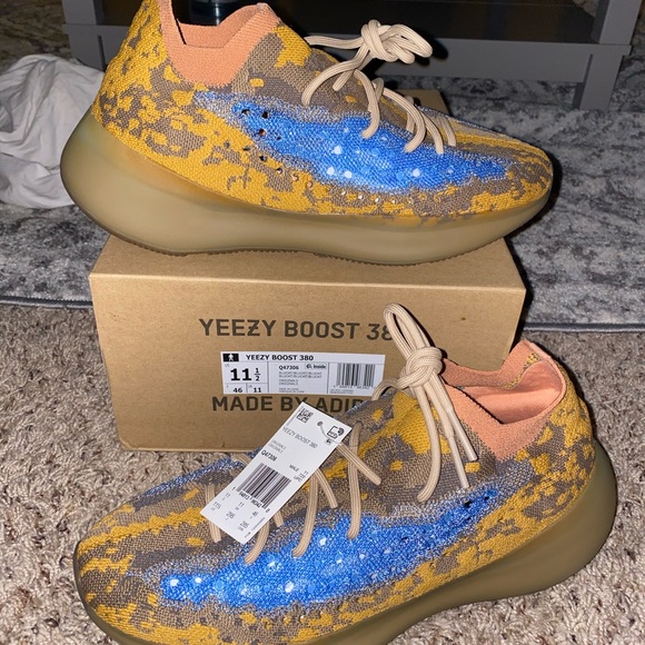 Yeezy Boost Alien 380 Blue Oat - Picture 1 of 8